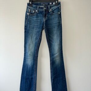 Miss Me Blue Boot Cut Jeans